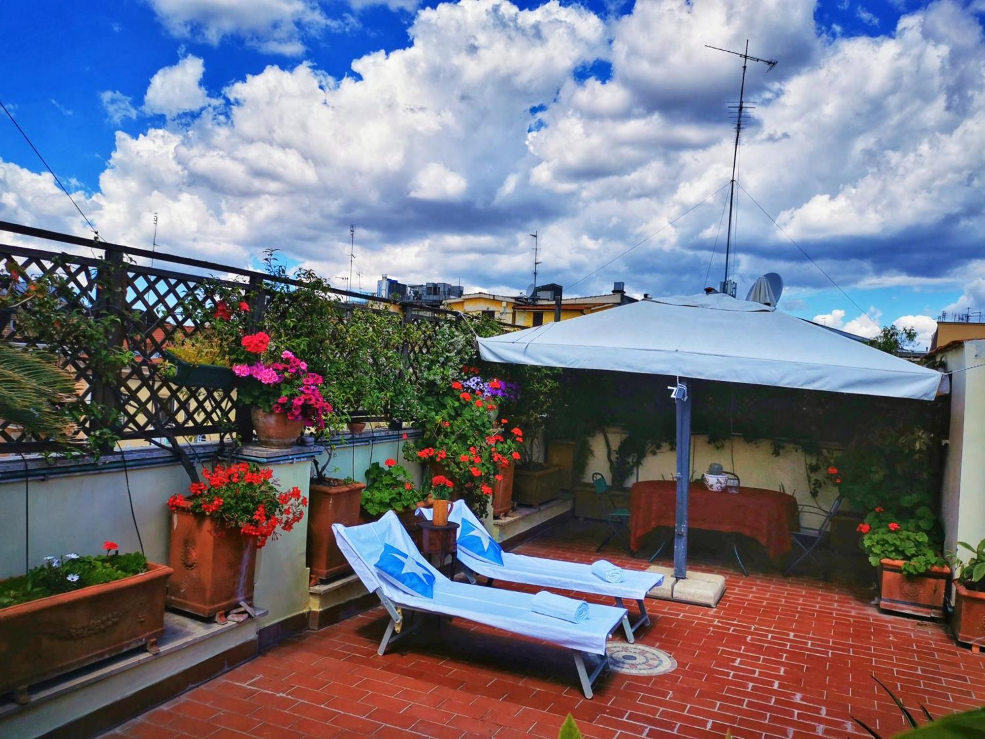 Attic Garden Hotel Rome Bagian luar foto